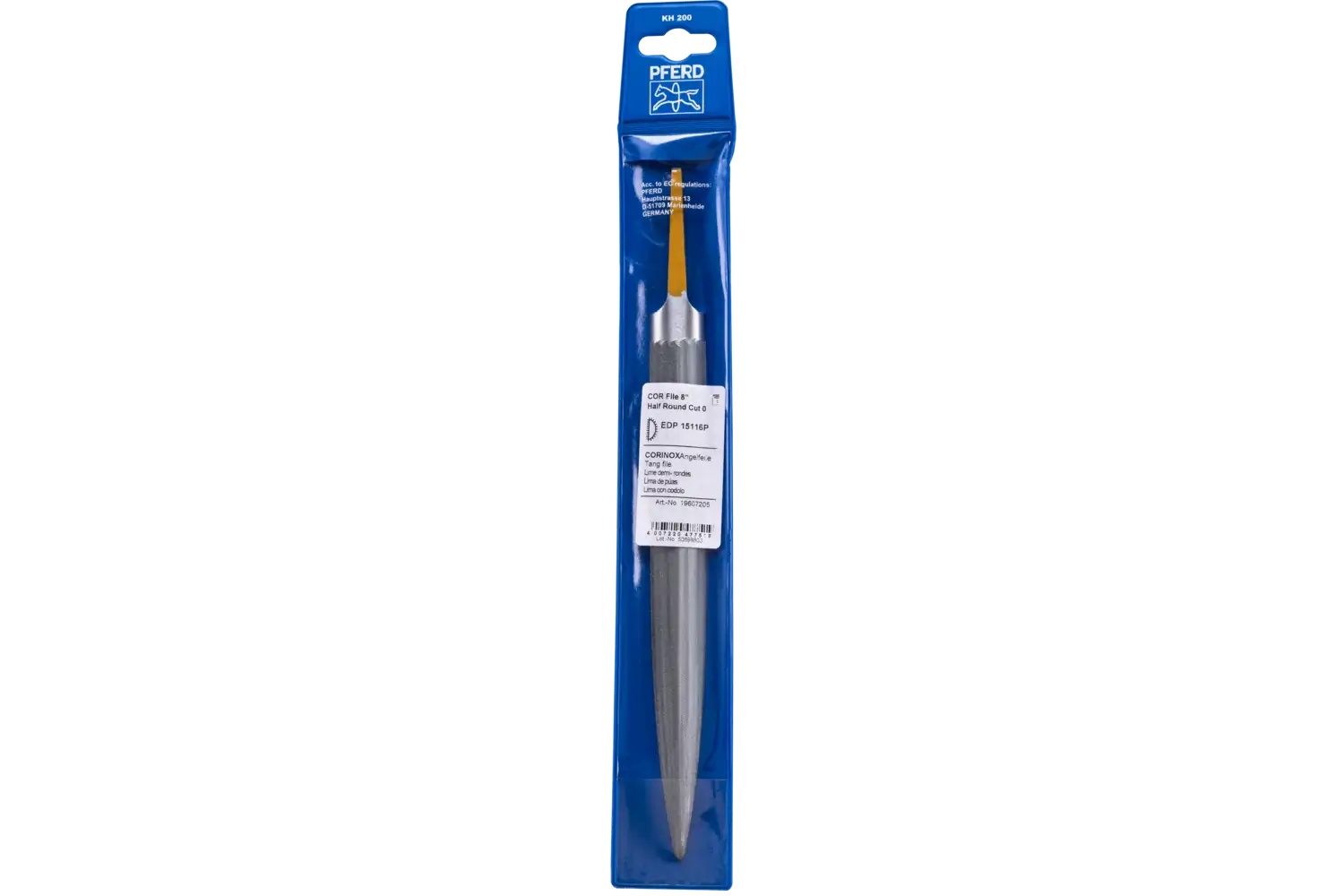 Picture of Pferd Corinox® Machinists File 8" Half Round Cut 0 (PU 1)